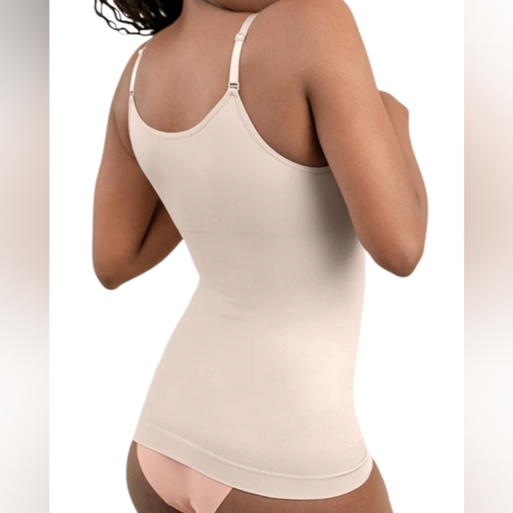 NWT Shapermint Womens Scoop Neck Cami Tank Top Plus Size 3X Shapewear - Picture 2 of 2